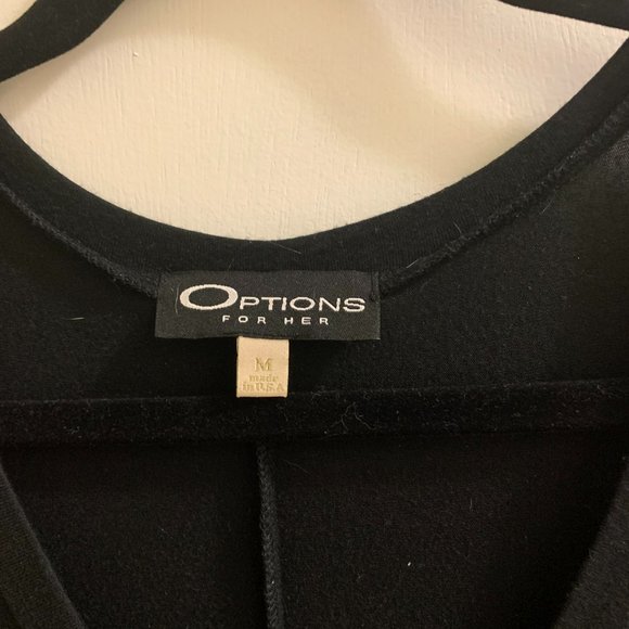 Midi Length Black Dress (Size M) - Picture 3 of 3